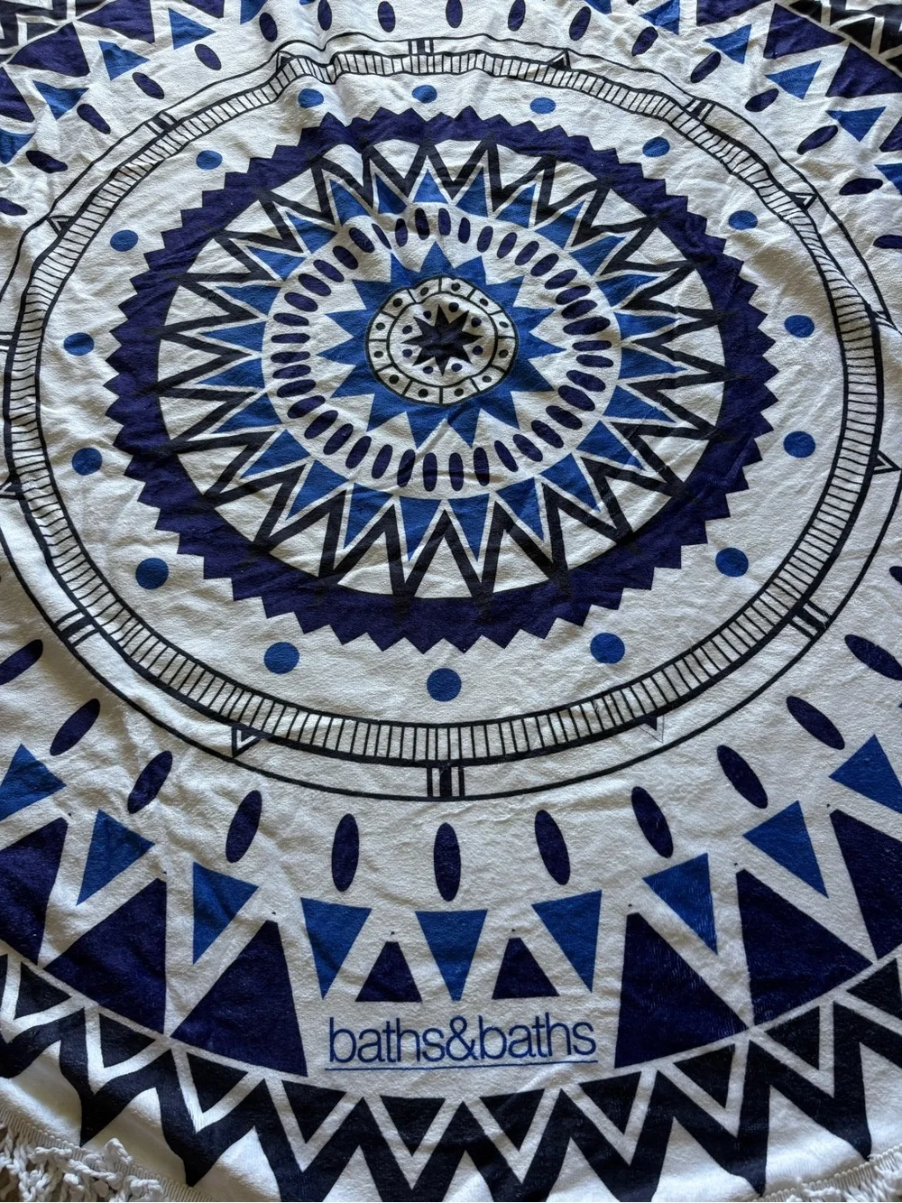 Round Beach Towel
